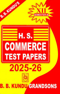 B B Kundu H S Commerce Test Papers Semester 3