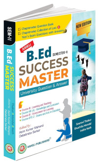 B Ed Scanner 2nd Semester English Version Aaheli Publishers 2024