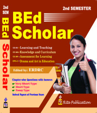 B Ed Scholar 2nd Semester English Version Rita Publication