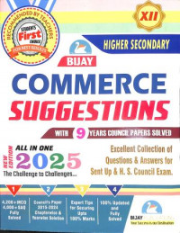 Bijay Higher Secondary Suggestions for Commerce Class 12 Suggestion 2025