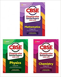 CBSE Chapterwise Solved Papers Physics Chemistry Mathematics Class 12th 2023