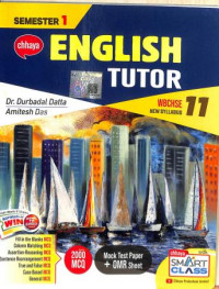 Chhaya English Tutor Class 11 Semester 1 By Durbadal Datta