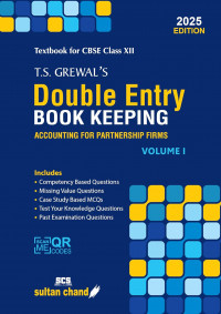Double Entry Book Keeping  By TS Grewal’S class 12