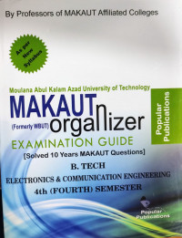 ECE 4th Semester MAKAUT Organizer 2025