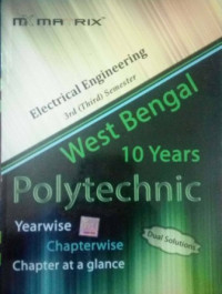 EE 3rd Semester MATRIX (Polytechnic) Organizer 2024