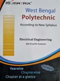 EE 4th Semester MATRIX (Polytechnic) Organizer 2025