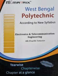 ETE 4th Semester MATRIX (Polytechnic) Organizer 2025