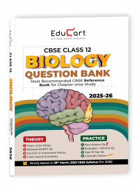 Educart CBSE Class 12 Biology Question Bank by Sourabh Raina