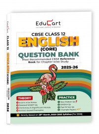 Educart CBSE Class 12 English Core Question Bank by Simran Sahni