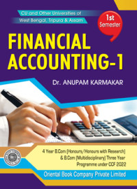 FINANCIAL ACCOUNTING - I By Dr Anupam Karmakar