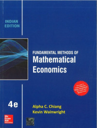 Fundamental Methods of Mathematical Economics by Chiang