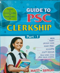 Guide to West Bengal PSC Clerkship Part - 1 by Maity