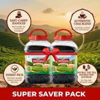 Hill Bagan CTC Tea of Assam and Darjeeling Leaves Tea Plastic Bottle  (2 x 1kg)