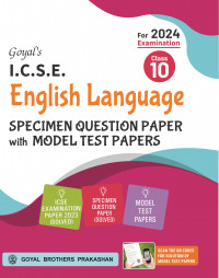 ICSE English Language Specimen Question Bank