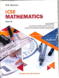 ICSE Mathematics Class 9 By R D Sharma 2025