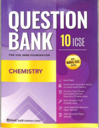 ICSE Question Bank Chemistry Class 10