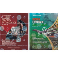 Indian Economic Development & Introductory For Macro Economics For Class 12 by Sandeep garg 2026-27