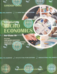 Introductory Micro Economics for Class 11 by Sandeep Garg