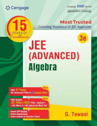 JEE (Advanced) Algebra By G Tewani