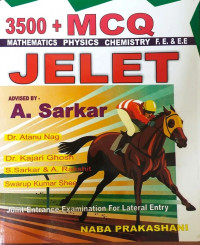 JELET MCQ By A sarkar (Naba Prakashani) Best Book For Jelet Exam 2024-25