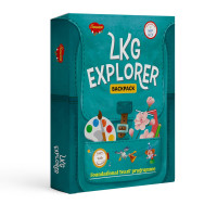 LKG EXPLORER BACKPACK SET OF 10 BOOKS by SAWAN