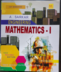Mathematics by A Sarkar for 1st Semester Diploma 2024-25