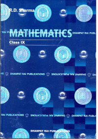 Mathematics for Class 9 by R D Sharma