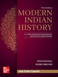 Modern Indian History 3rd Edition For Civil Services Preliminary and Main Examinations