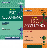 New I S C Accountancy Class  XII Volume I Partnership Accounts & Volume II