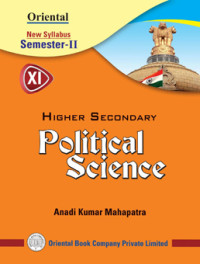 Oriental POLITICAL SCIENCE -XI Semester-2 By Dr Anadi Kumar Mahapatra