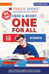 Oswaal CBSE & NCERT One for All Class 10 Science 2026