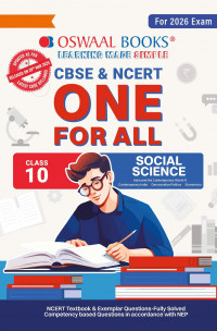 Oswaal CBSE & NCERT One for All Class 10 Social Science