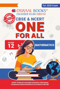 Oswaal CBSE & NCERT One for All Class 12 Mathematics