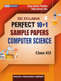 Perfect 10+1 Sample Papers Computer Science By Vijay Kumar Pandey