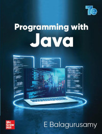 Programming with JAVA By E Balagurusamy 2024
