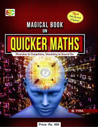 Quiker Math Magical Book (quicker maths for competitive exams)