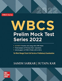 WBCS Prelim Mock Test Series by Samim Sarkar (English 3rd Edition)