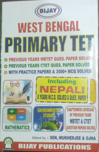 West Bengal Primary TET Book Bijay Publication 2023