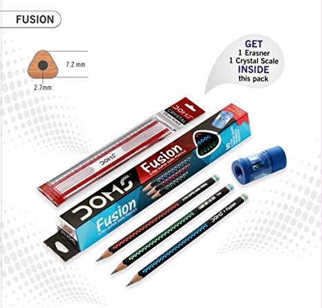 DOMS FUSION EXTRA SUPER DARK PENCILS