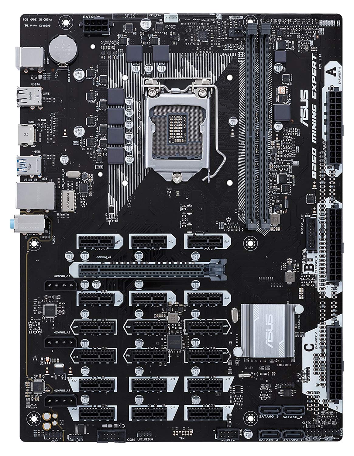 Asus B250 MINING EXPERT Motherboard  