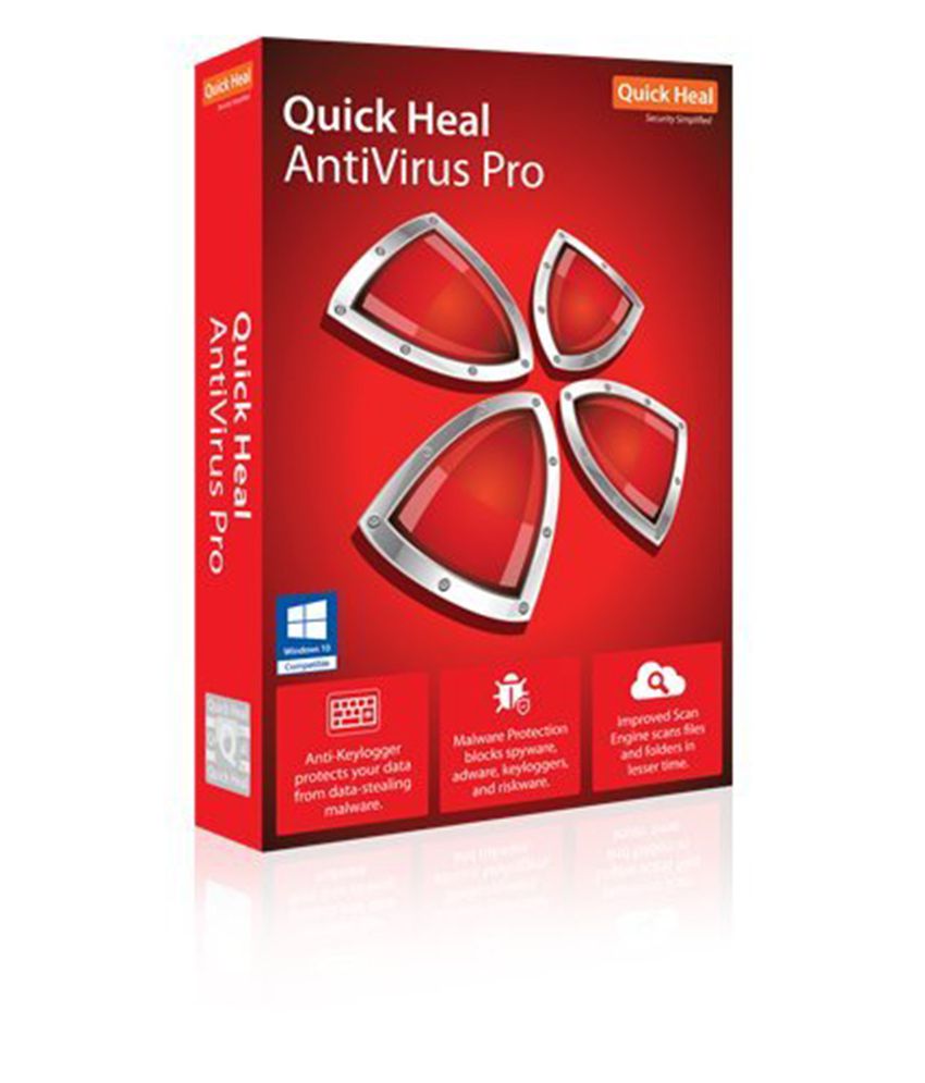 Quick heal ANTIVIRUS 1USER 1YEAR