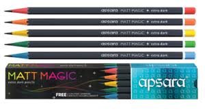 Apsara matt magic extra dark pencil 